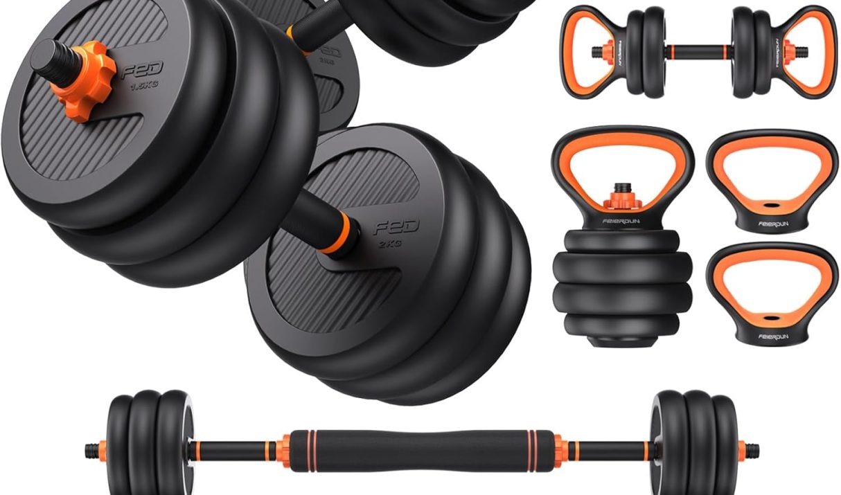Best Adjustable Dumbbells: Transform Your Home Fitness Journey with Revolutionary 5-in-1 Equipment