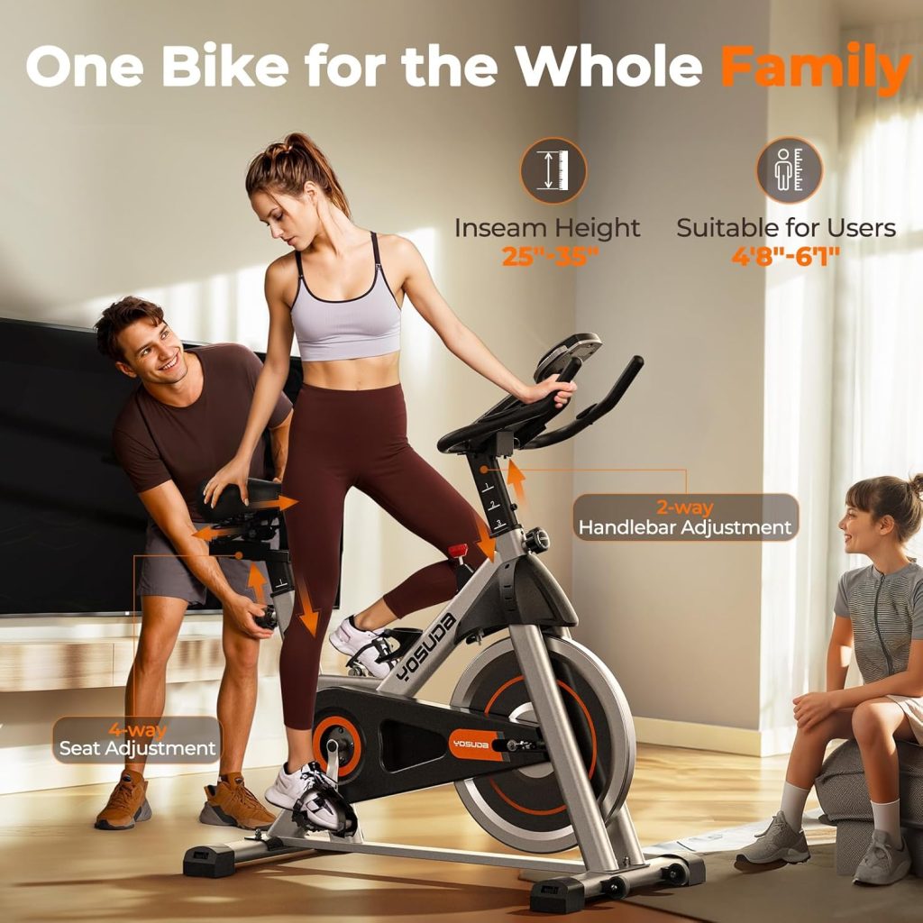 Exercise with Bike: Transform Your Home Into a Fitness Haven with YOSUDA's Revolutionary Indoor Cycling Solution Exercise with Bike