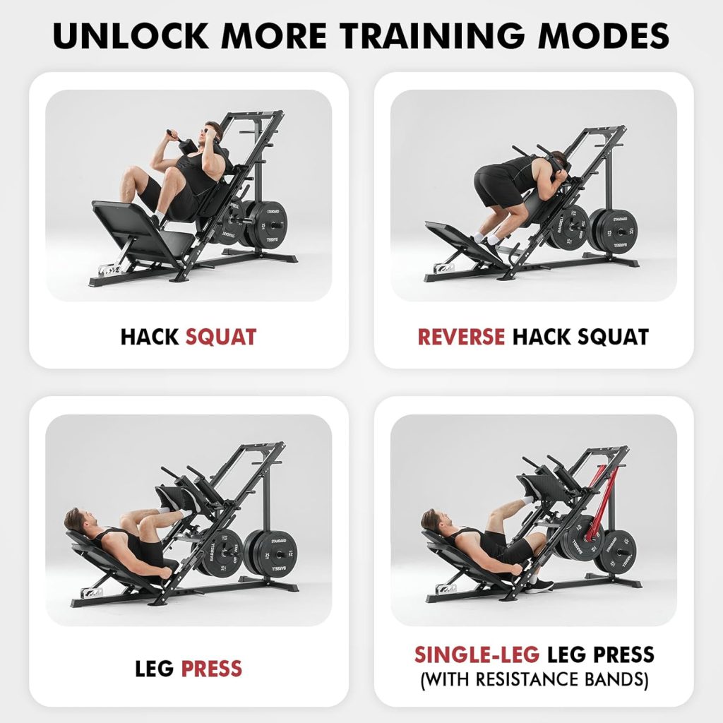 Gym Machine for Home: Transform Your Lower Body with the Mikolo 45 Degree Leg Press - The Ultimate Solution for Busy Professionals Gym Machine for Home