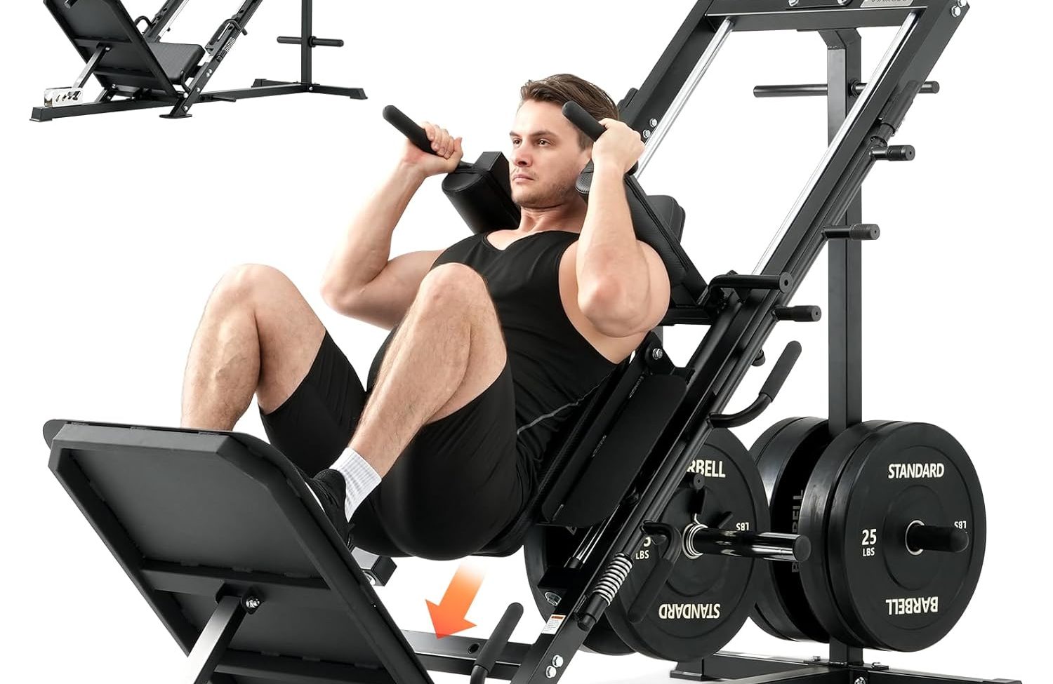 Gym Machine for Home: Transform Your Lower Body with the Mikolo 45 Degree Leg Press - The Ultimate Solution for Busy Professionals Gym Machine for Home