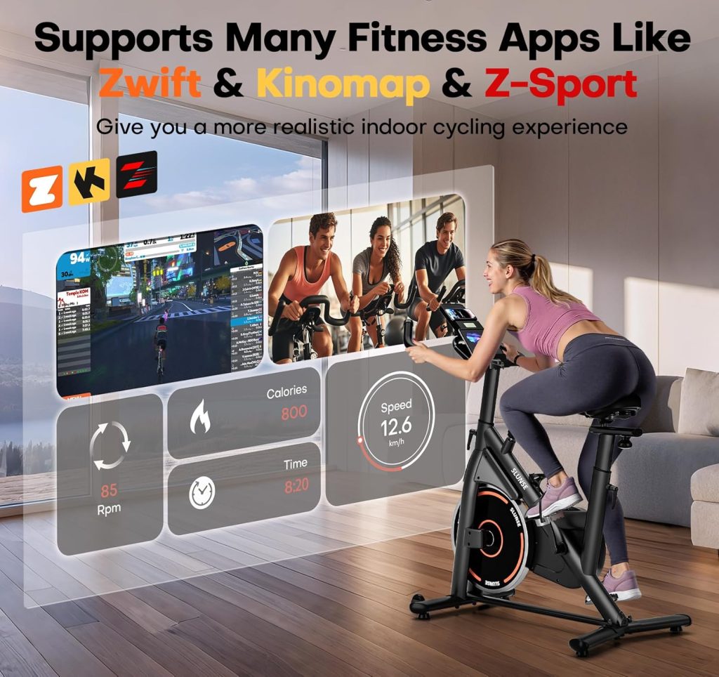 exercise equipment in home: Powerful, Quiet Indoor Cycling for Real‑Life Fat Loss and Daily Energy exercise equipment in home